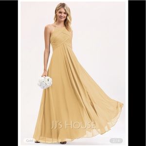 JJ’s House A-line Scoop Neck Bridesmaids Dress